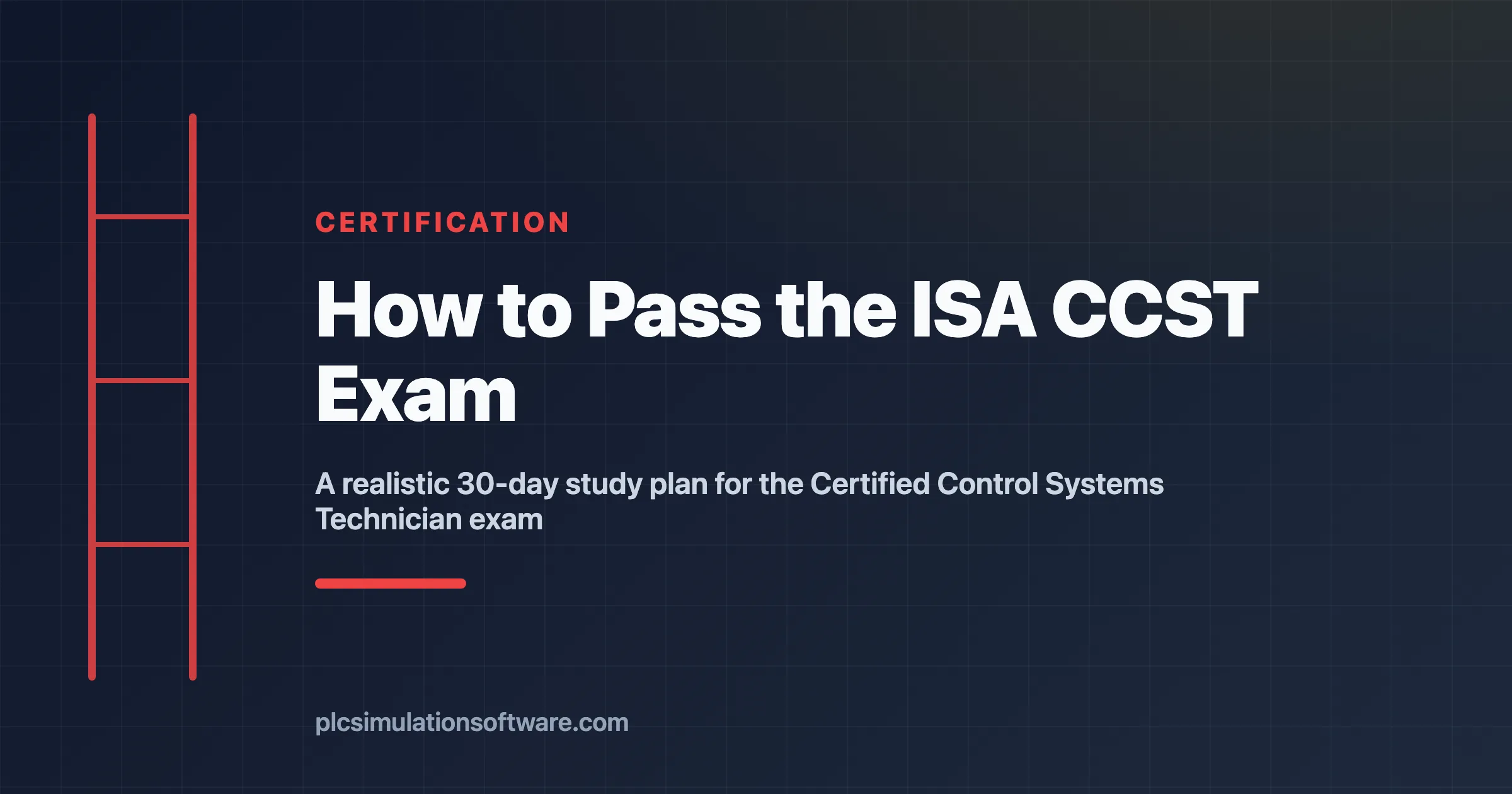 How to pass the ISA CCST exam — a 30-day study plan