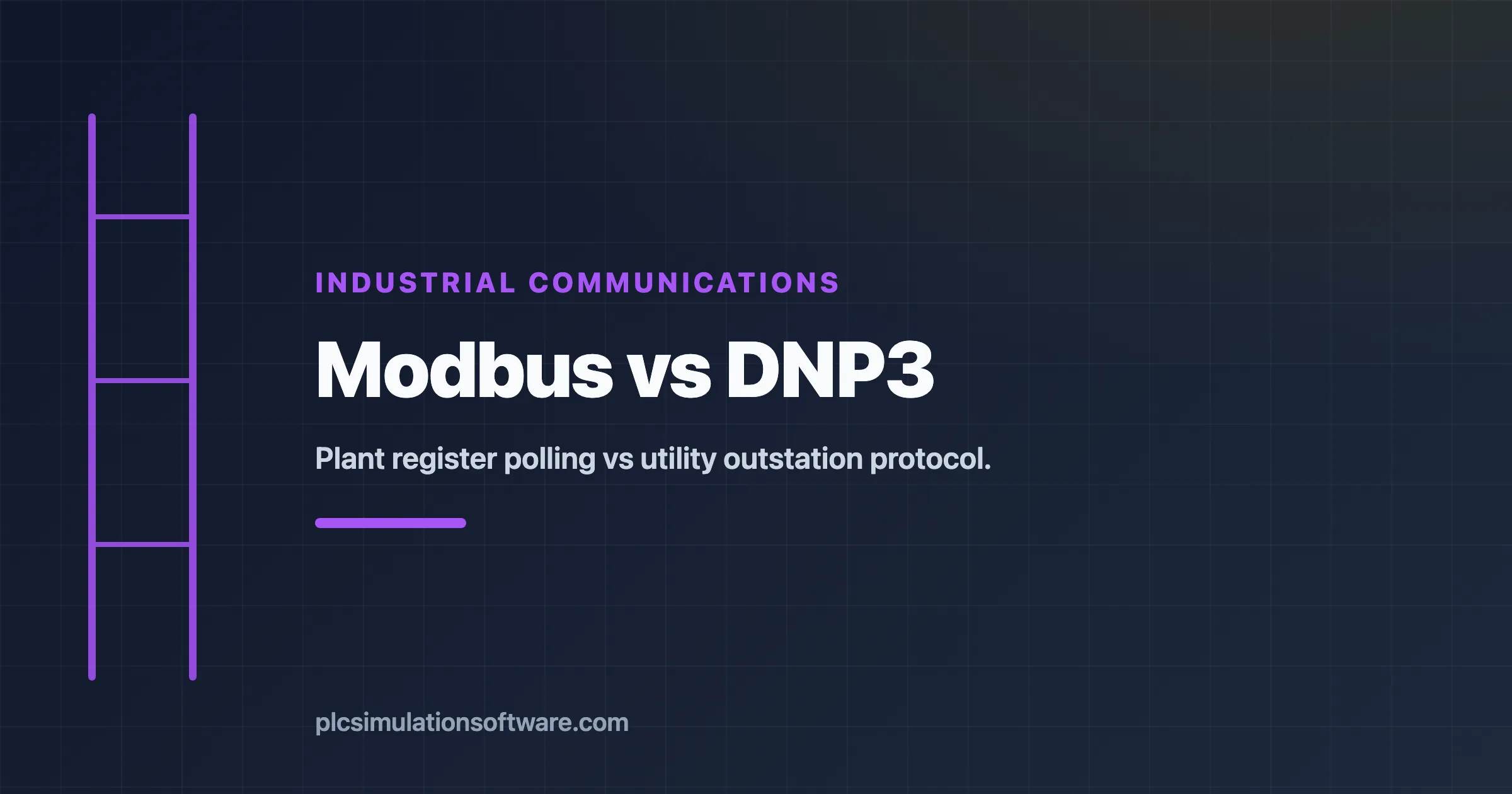 Modbus vs DNP3 — industrial register polling vs utility outstation protocol